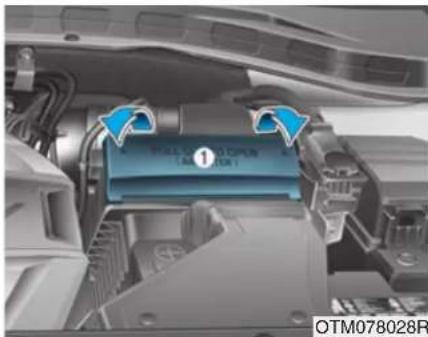 HYUNDAI Santa Fe (2020) - Filter replacement - 2