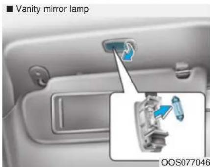 ■ Vanity mirror lamp OOS077046