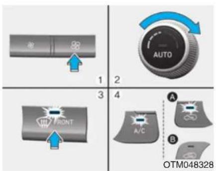 AUTO 1 2 3 4 A A/C B OTM048328