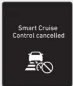 Smart Cruise Control cancelled