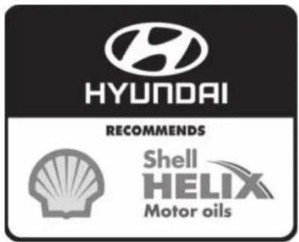 HYUNDAI RECOMMENDS Shell HELIX Motor oils