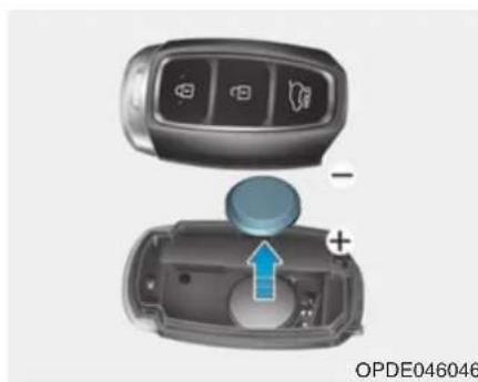 HYUNDAI Santa Fe (2020) - Battery replacement - 1