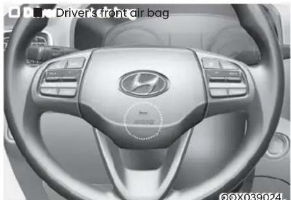 HYUNDAI Venue (2020) - Driver's and passenger's front air bags - 1
