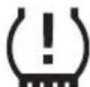 HYUNDAI Venue (2020) - Low Tire Pressure Warning Light (if equipped) - 1