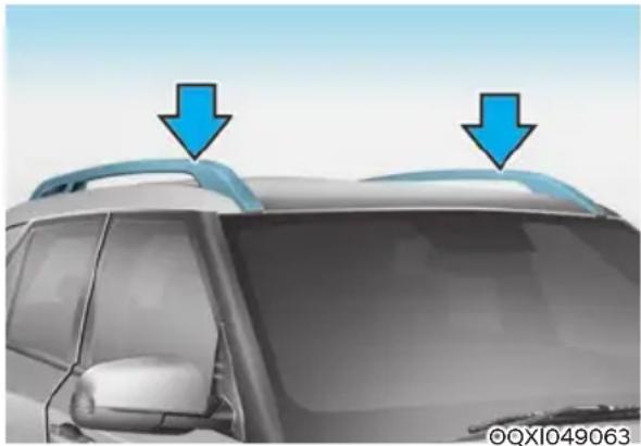 HYUNDAI Venue (2020) - Roof Side Rails (if equipped) - 1