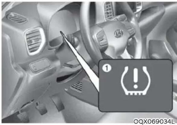 HYUNDAI Venue (2020) - TIRE PRESSURE MONITORING SYSTEM (TPMS) (IF EQUIPPED) (TYPE B) - 1