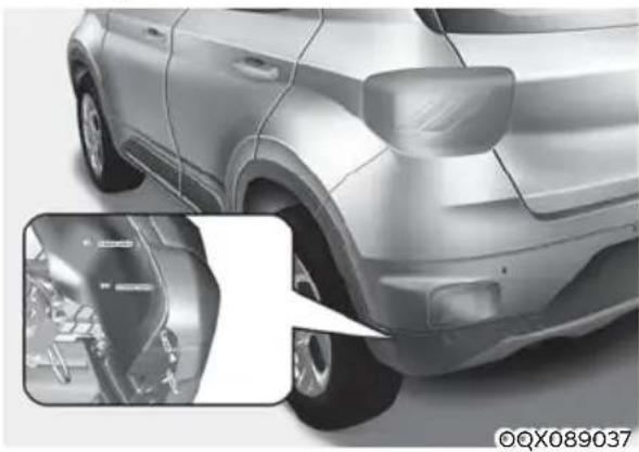 HYUNDAI Venue (2020) - Side marker - 1