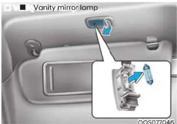 Vanity mirror lamp OOS077046