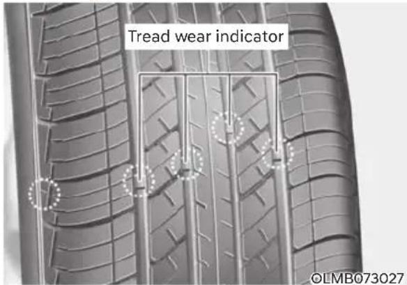 Tread wear indicator OLMB073027