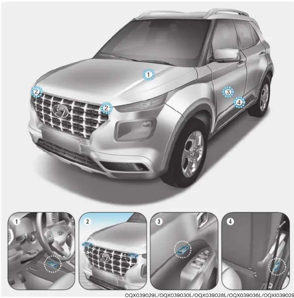 HYUNDAI Venue (2020) - WARNING - 1