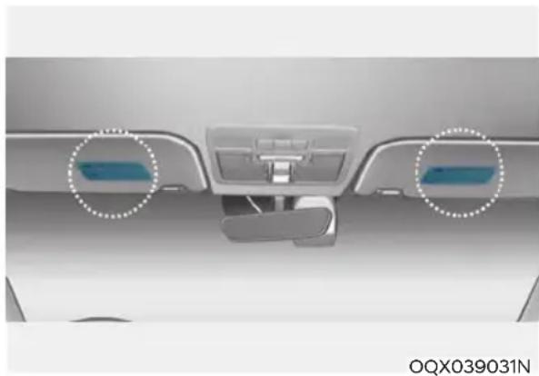 HYUNDAI Venue (2020) - Air Bag Warning Labels - 1