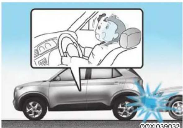 HYUNDAI Venue (2020) - Air bag non-inflation conditions - 2