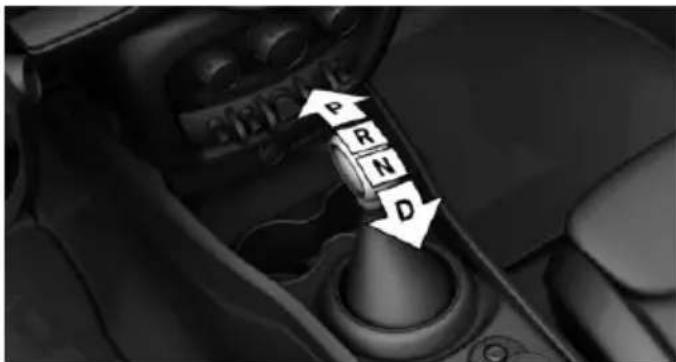 MINI Clubman (2021) - Transmission with a latching selector lever - 1