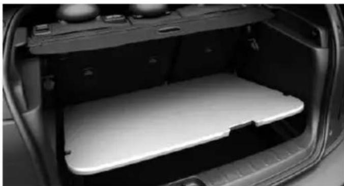 MINI Clubman (2021) - Removing the cargo floor panel - 2