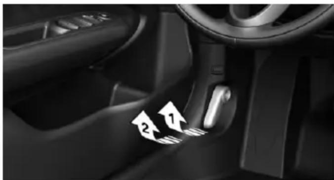 MINI Clubman (2021) - Opening the hood - 1