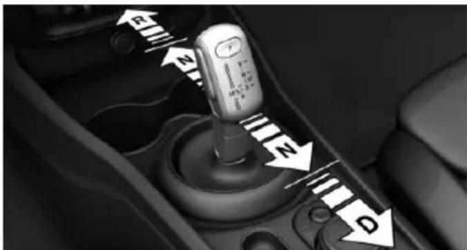 MINI Clubman (2021) - Transmission with a tap-operated selector lever - 1