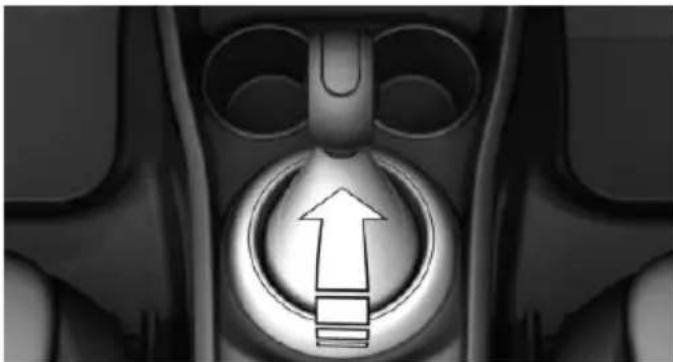 MINI Clubman (2021) - Releasing the transmission lock manually: with a latching selector lever - 1