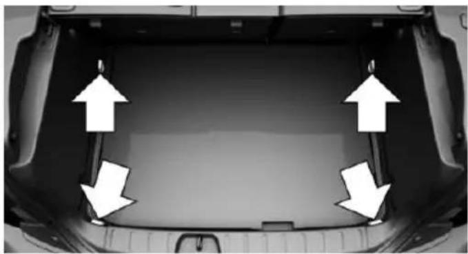 MINI Clubman (2021) - With storage compartment package: lashing eyes in the cargo area - 1