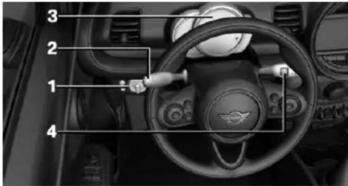 MINI Clubman (2021) - In the vicinity of the steering wheel - 1