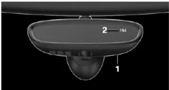 MINI Clubman (2021) - Digital compass - 1