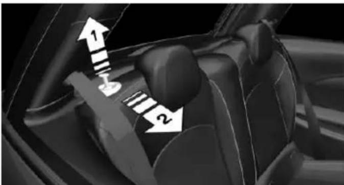 MINI Cooper SE Electric (2020) - Folding down the rear seat backrest from the rear - 1