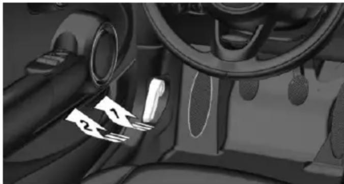 MINI Cooper SE Electric (2020) - Opening the hood - 1