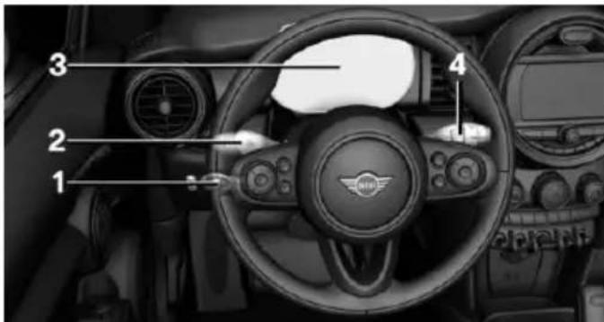 MINI Cooper SE Electric (2020) - In the vicinity of the steering wheel - 1