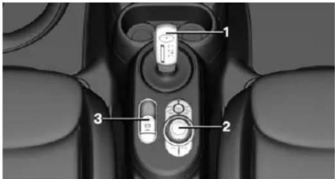 MINI Cooper SE Electric (2020) - All around the selector lever - 1
