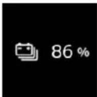 MINI Cooper SE Electric (2020) - Display of charge state of the high-voltage battery as a percentage - 1