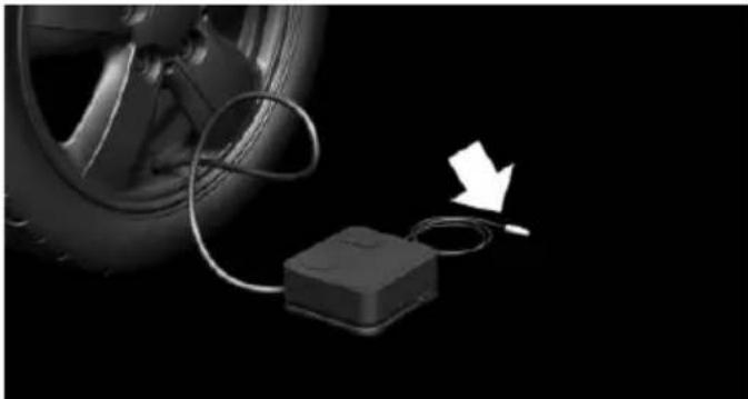 MINI Cooper SE Electric (2020) - Minimum tire inflation pressure is not reached - 2