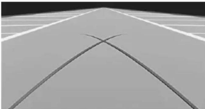 MINI Countryman (2020) - Turning radius lines - 1