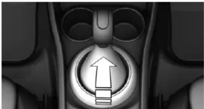 MINI Countryman (2020) - Releasing the transmission lock manually: with a latching selector lever - 1