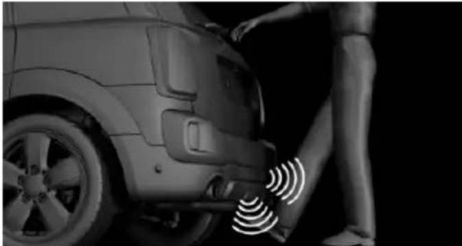 MINI Countryman (2020) - Performing the foot movement - 1