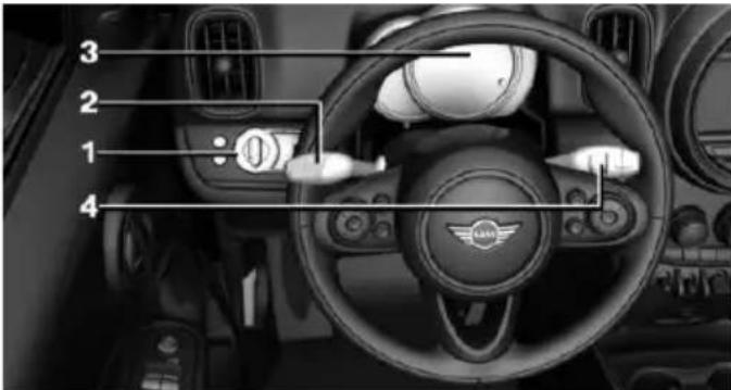 MINI Countryman (2020) - In the vicinity of the steering wheel - 1