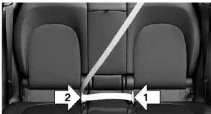MINI Countryman (2020) - Buckling the safety belt - 1