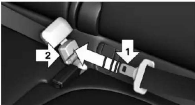 MINI Countryman (2020) - Unbuckling the safety belt - 1
