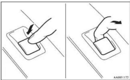 MITSUBISHI L200 (2015) - Electric window control switch - 3