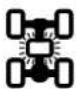 MITSUBISHI L200 (2015) - 2WD/4WD operation indication lamp - 9