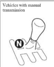 Vehicles with manual transmission