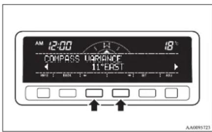 AM 12:00 18° COMPASS VARIANCE 11°EAST AA6095723