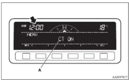 AM 12:00 18°C MENU CT ON A AA0097017
