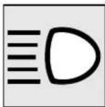 MITSUBISHI L200 (2015) - High-beam indication lamp - 1