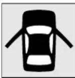 MITSUBISHI L200 (2015) - Door ajar warning lamp - 1