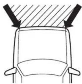 MITSUBISHI L200 (2015) - The front airbags ARE DE- SIGNED TO DEPLOY when... - 2