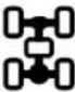 MITSUBISHI L200 (2014) - Transfer shift lever position and 2WD/4WD operation indication lamp - 4