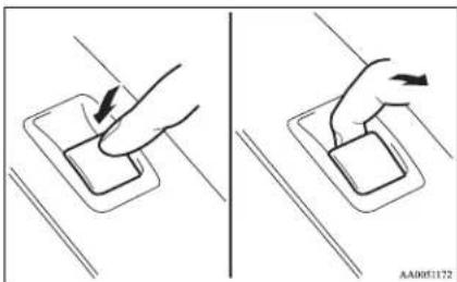 MITSUBISHI L200 (2014) - Electric window control switch - 3
