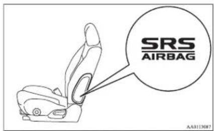 SRS AIRBAG AA013087