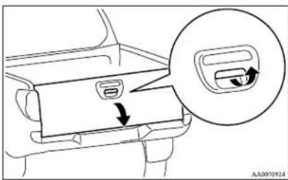 Diagram showing car interior airflow direction with a magnified inset highlighting the down-right air outlet.