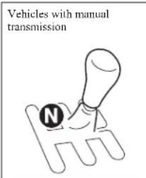 Vehicles with manual transmission