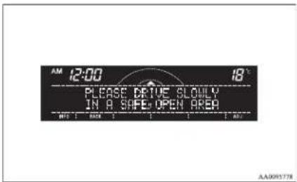 AM 12:00 18° PLEASE DRIVE SLOVLY IN A SHAPE OPEN AREA MTT BASE SHE 1 AIR AA005778
